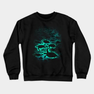 Swimming Sea Turtles Crewneck Sweatshirt